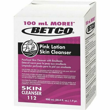 BETCO Skin Cleanser, BIB, Lotion, Moisturizing, 900ml, PK BET1121900